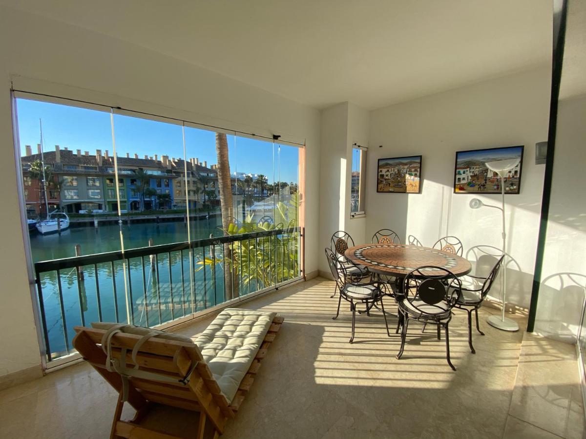 Apartamento Con Piscina ,Playa Con Vistas Panoramicas En La Marina De Sotogrande San Roque  Zewnętrze zdjęcie