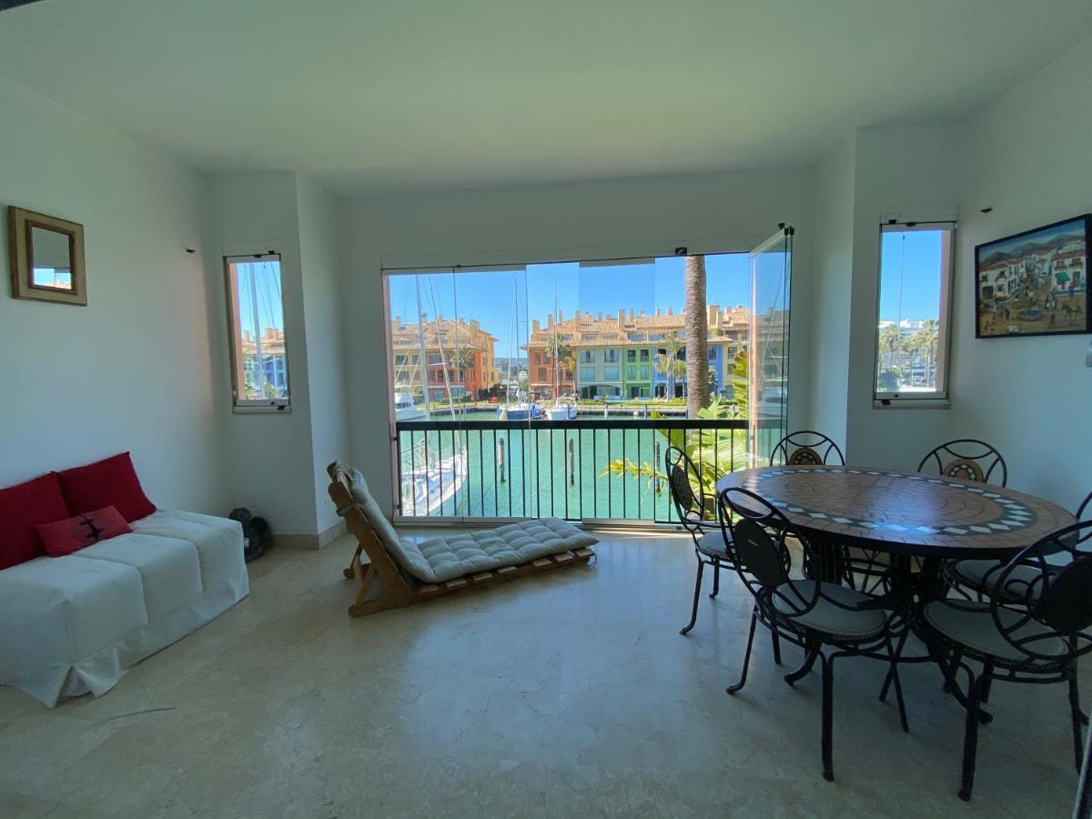Apartamento Con Piscina ,Playa Con Vistas Panoramicas En La Marina De Sotogrande San Roque  Zewnętrze zdjęcie